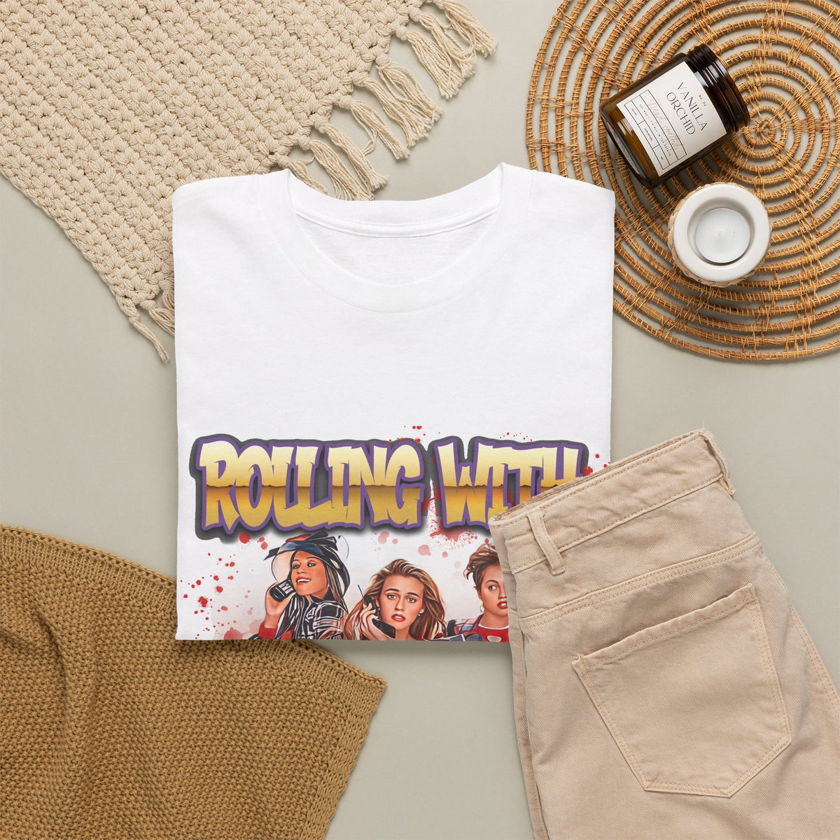 Rolling with Tha Homies Tee